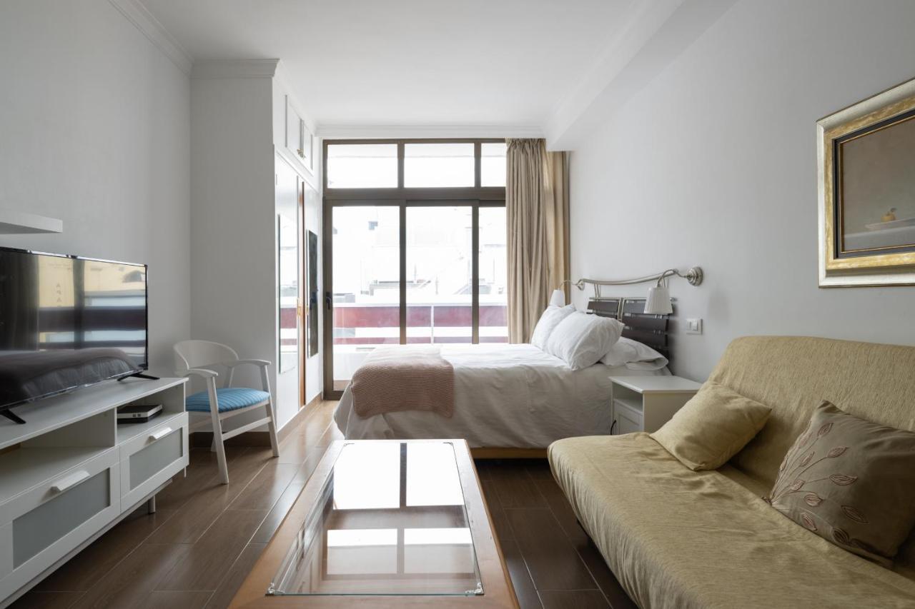 לאס פאלמס דה גראן קנאריה Estudio Con Vistas Al Mar En Las Canteras מראה חיצוני תמונה