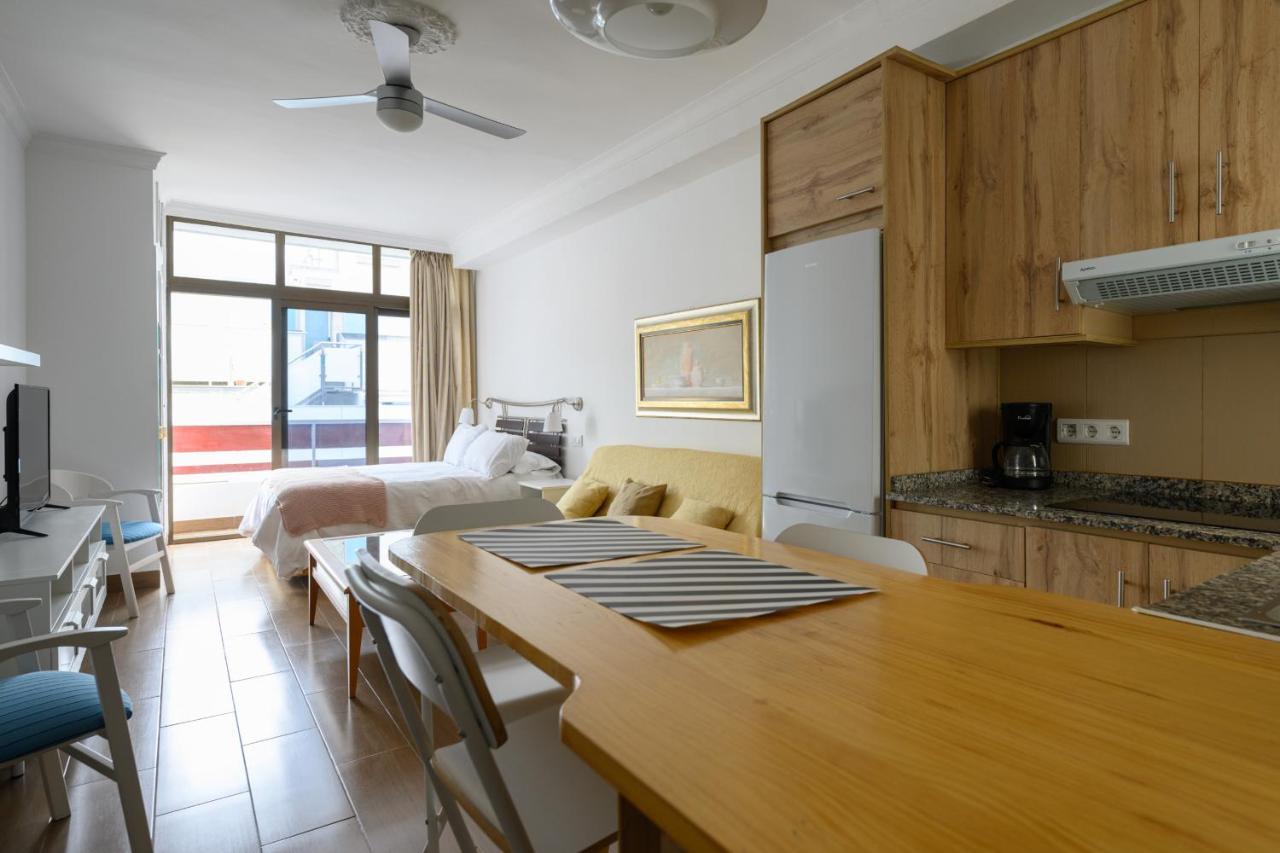 לאס פאלמס דה גראן קנאריה Estudio Con Vistas Al Mar En Las Canteras מראה חיצוני תמונה