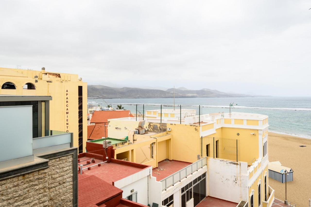 לאס פאלמס דה גראן קנאריה Estudio Con Vistas Al Mar En Las Canteras מראה חיצוני תמונה