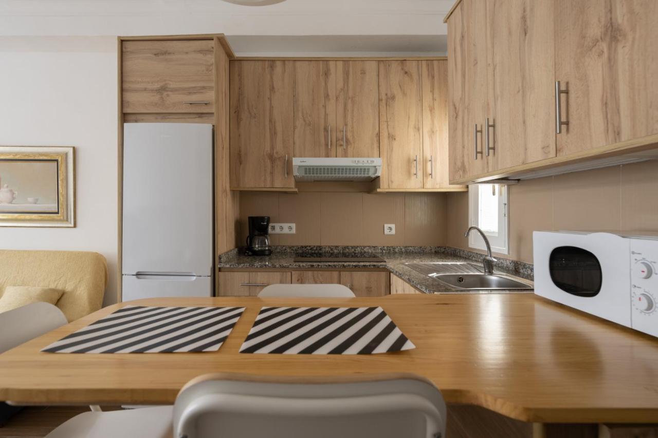 לאס פאלמס דה גראן קנאריה Estudio Con Vistas Al Mar En Las Canteras מראה חיצוני תמונה